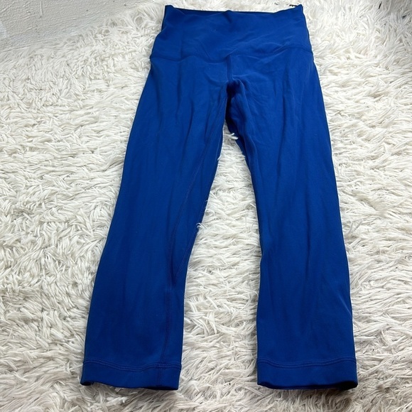 Lululemon Align Crop Blue - Picture 1 of 7